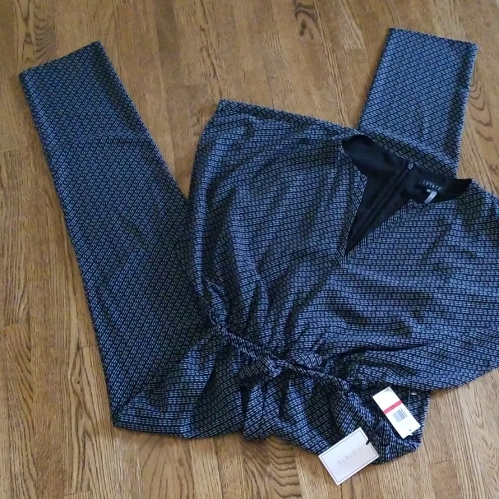 NWT 1.State Split Neck Jumpsuit